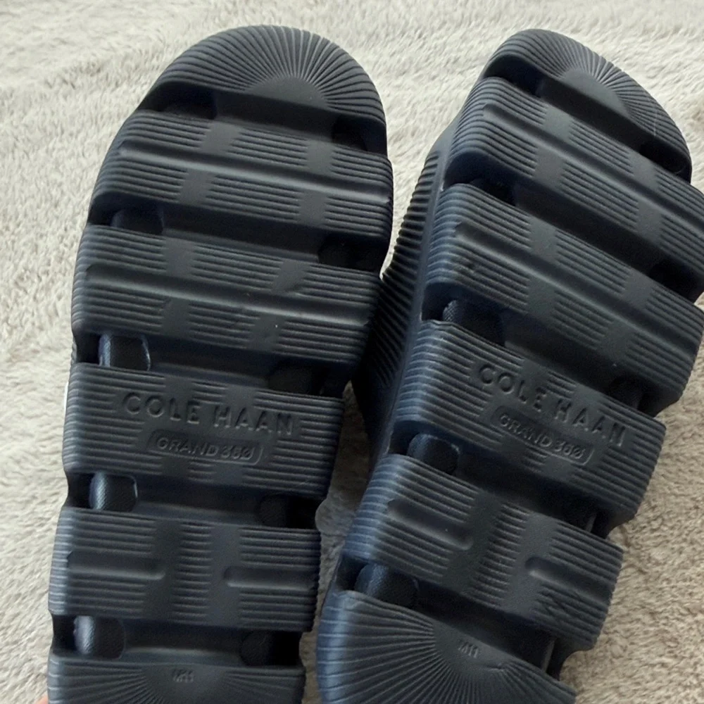Cole Haan Black Slide Sandals - Picture 6 of 7